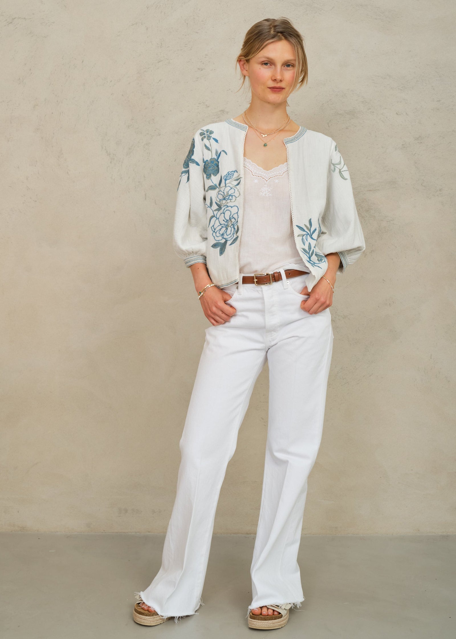 M.A.B.E. Ori Embroidered Jacket