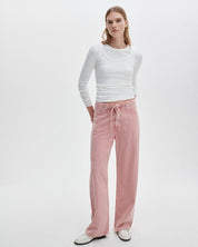 Rag & Bone Phoebe Drawstring Wide Leg Jeans