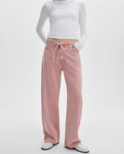 Rag & Bone Phoebe Drawstring Wide Leg Jeans