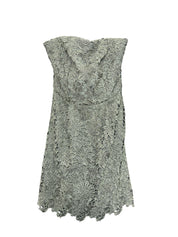 Reiss Demetra Lace Bustier Dress
