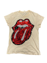 Madeworn Sequin Rolling Stones Tee