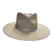 Fab Finds By Sarah Rancher Hat in Grey Ribbon