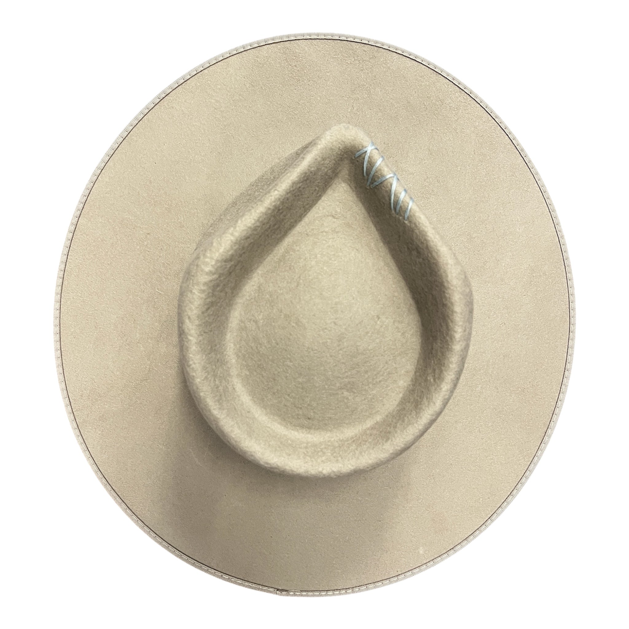 Fab Finds By Sarah Rancher Hat in Grey Ribbon