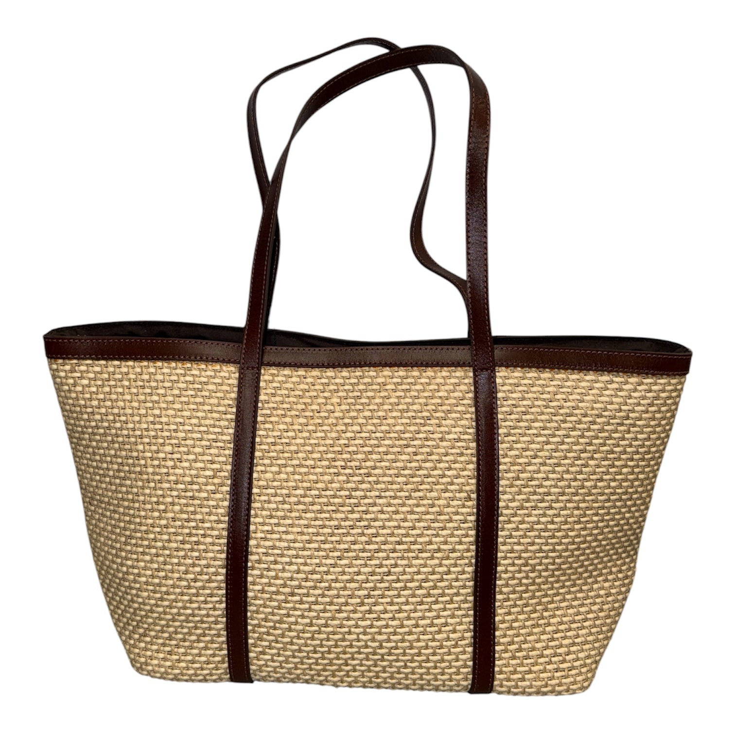 Italian Woven Carryall Tote