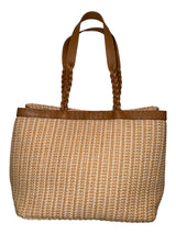 Italian Nantucket Braided Handle Tote