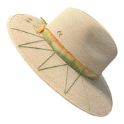 Un Pueblo Straw Hat - Watercolor/Love