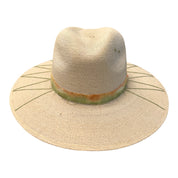 Un Pueblo Straw Hat - Watercolor/Love