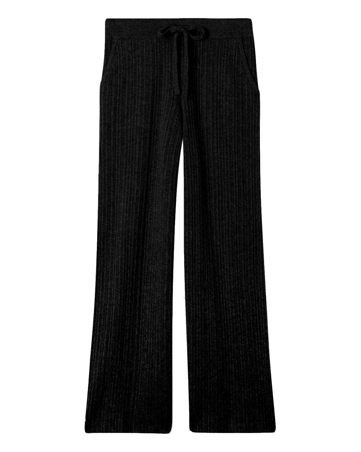Cashmere Project Cashmere Ribbed Wide Leg Pant
