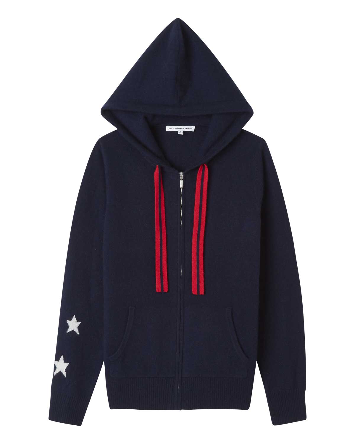 Cashmere Project Cashmere Star Sleeve Hoodie