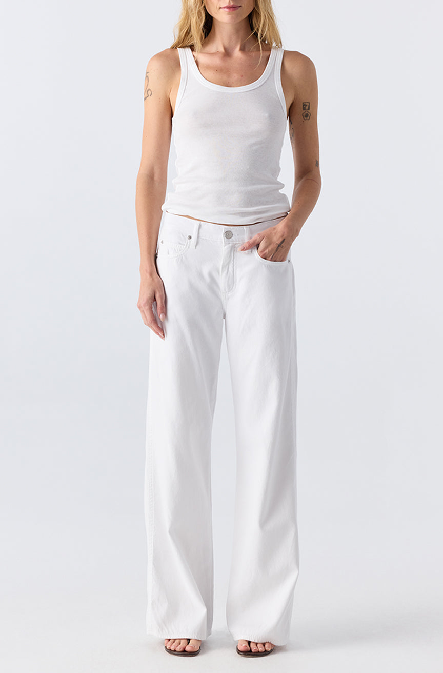 AMO Regina Pant in White