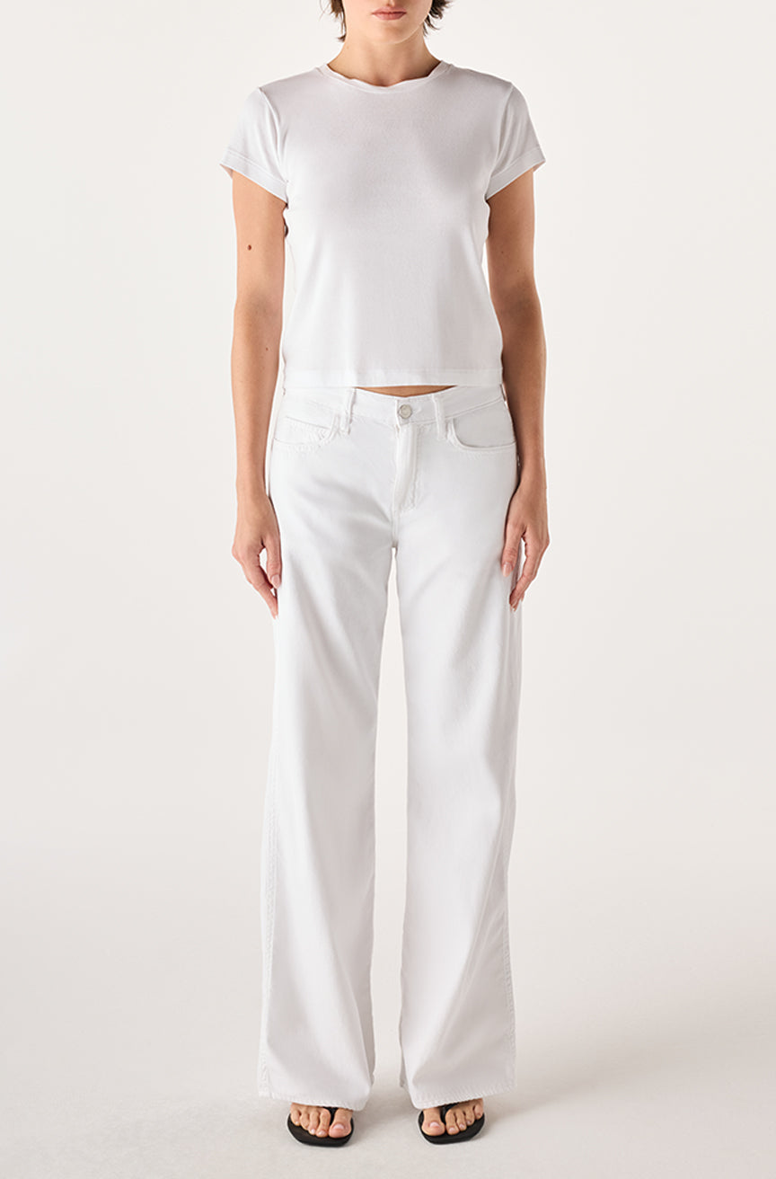 AMO Regina Pant in White