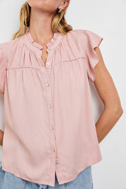 Rails Ruthie Top in Dusty Rose