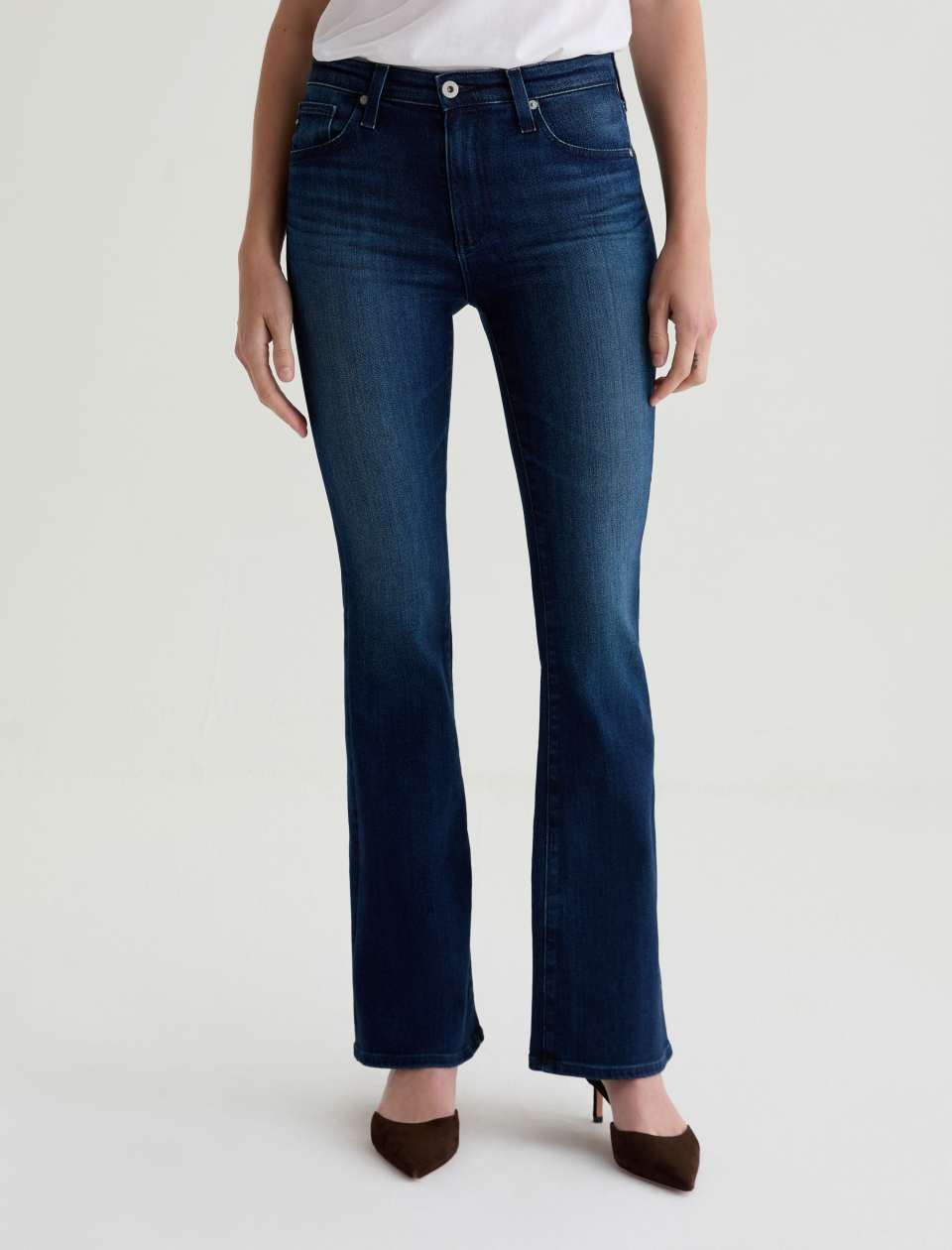 AG Farrah Bootcut Cropped Jean in Epilogue