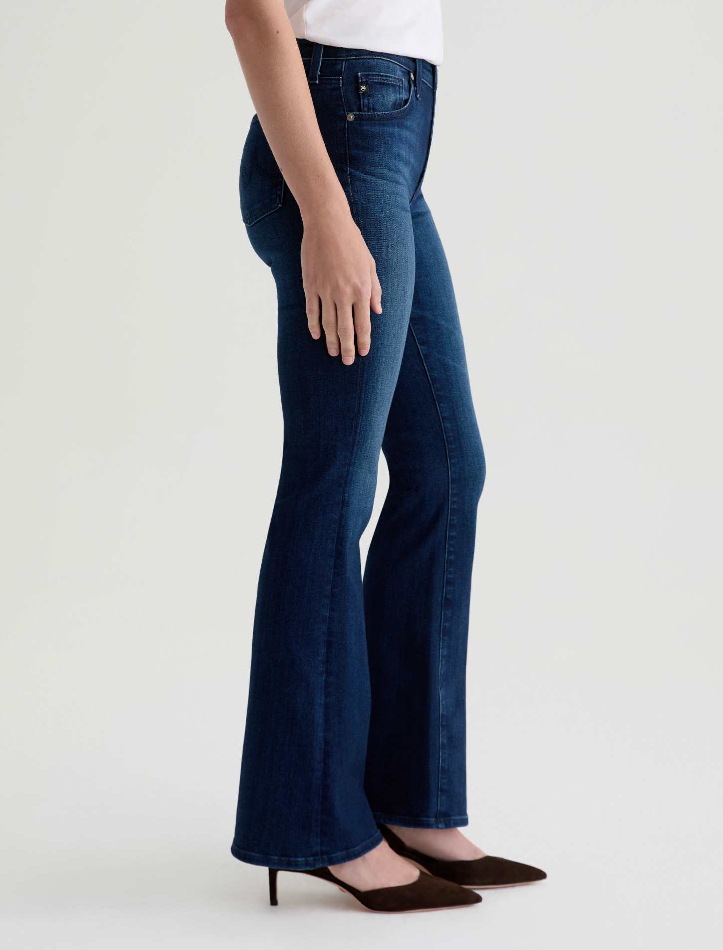 AG Farrah Bootcut Cropped Jean in Epilogue
