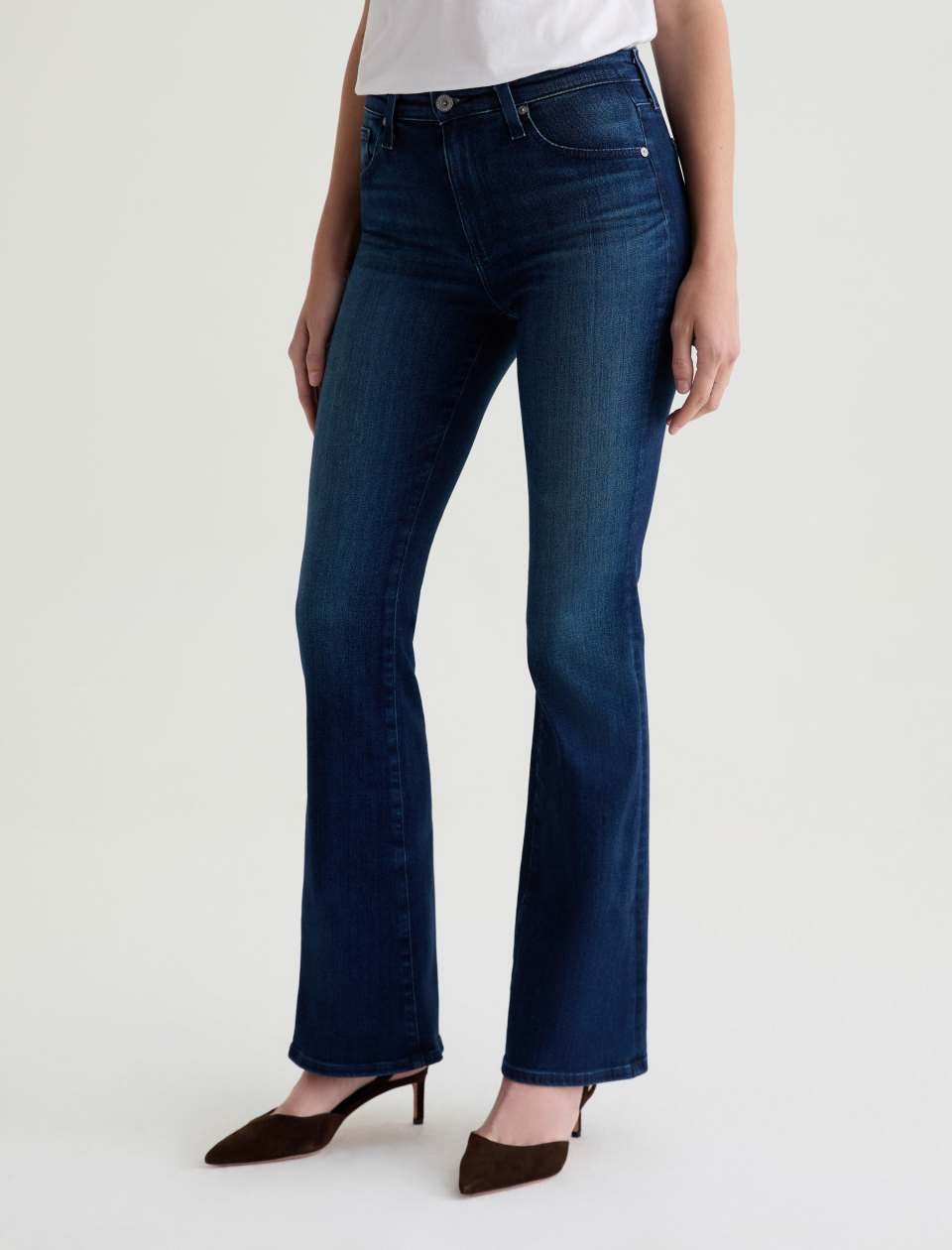 AG Farrah Bootcut Cropped Jean in Epilogue