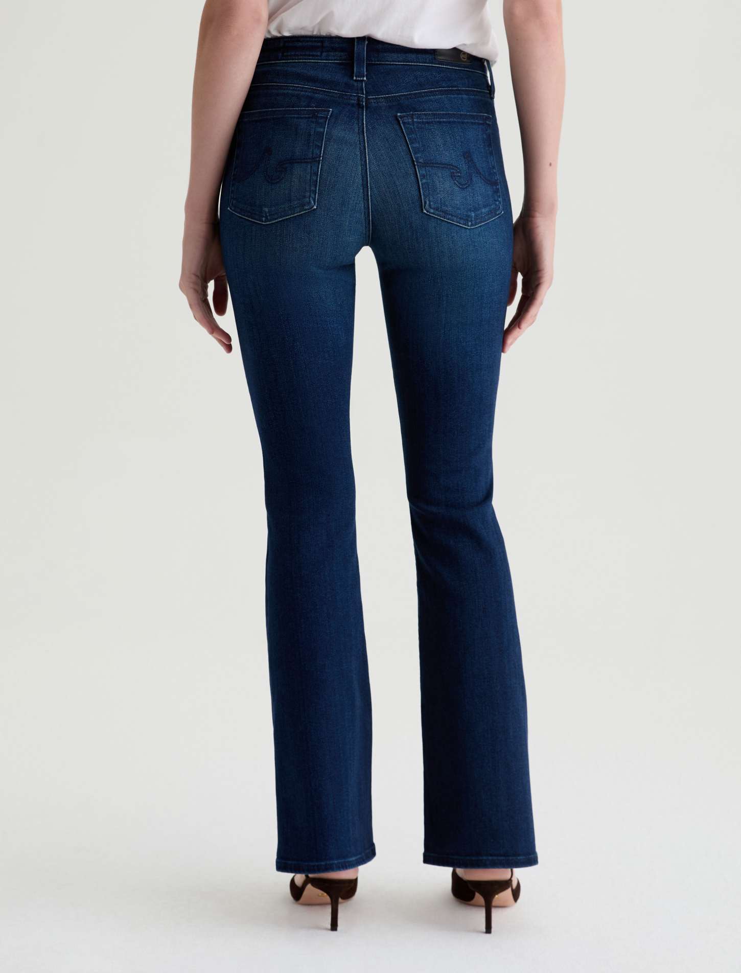 AG Farrah Bootcut Cropped Jean in Epilogue