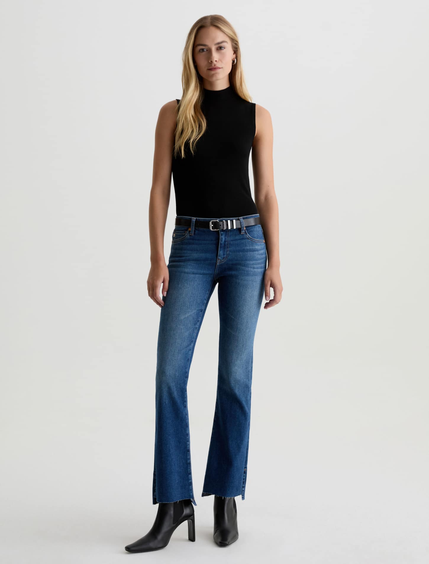 AG Angel Low Rise Bootcut Jean in 12 Yrs Assumption