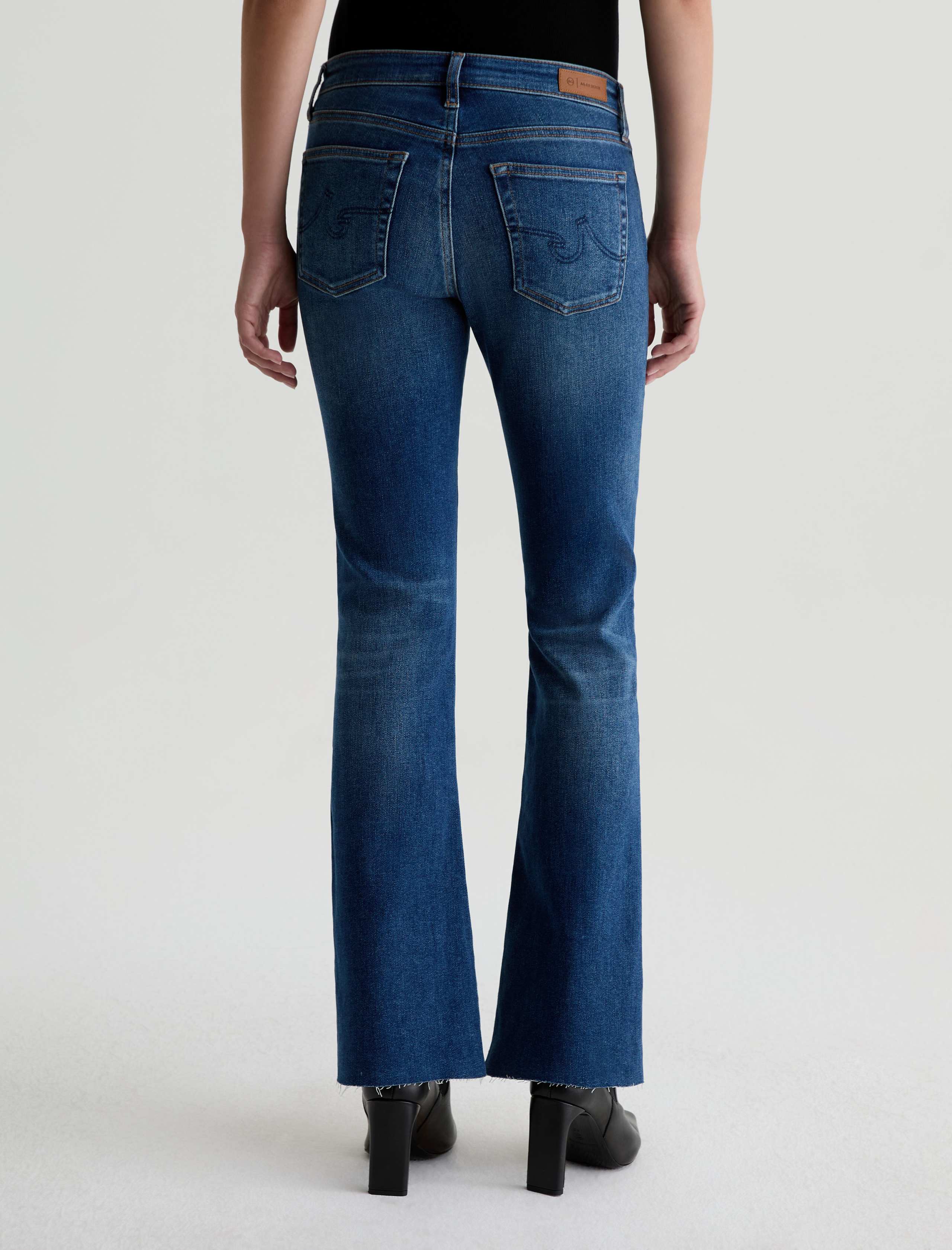 AG Angel Low Rise Bootcut Jean in 12 Yrs Assumption