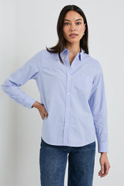 Rails Stina Shirt in Oxford White Stripe