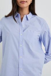 Rails Stina Shirt in Oxford White Stripe