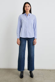 Rails Stina Shirt in Oxford White Stripe