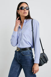 Rails Stina Shirt in Oxford White Stripe