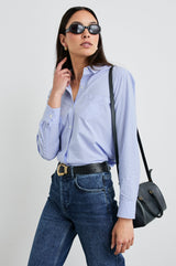 Rails Stina Shirt in Oxford White Stripe