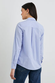 Rails Stina Shirt in Oxford White Stripe