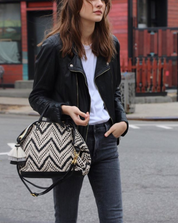 Kempton Woven B+W Devon Holdall