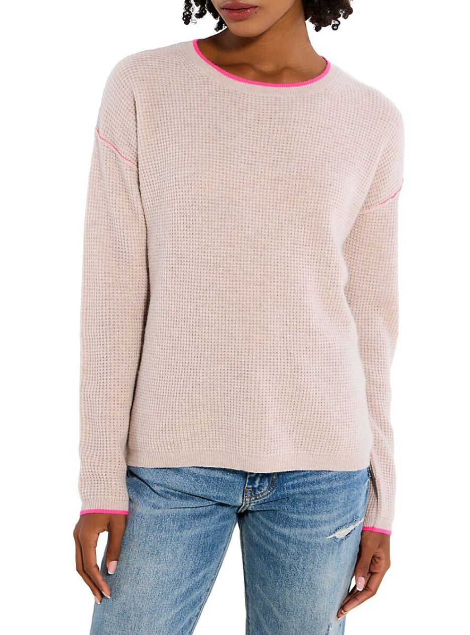 Lisa Todd The Contrast Cashmere Sweater