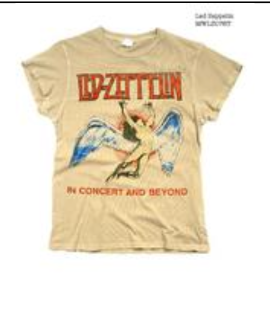 MadeWorn Led Zeppelin In Concert Tee