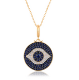 Evil Eye Circle Charm