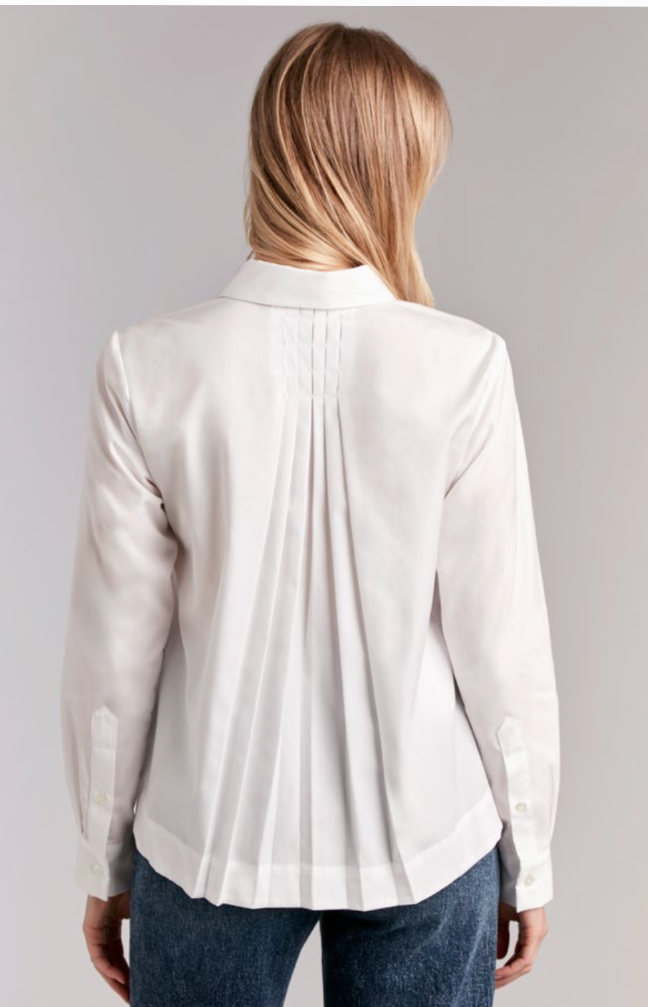 Mona Thalheimer Julia Pleated Back Shirt