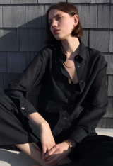 Soldout.nyc The Sheer Silk Shirt