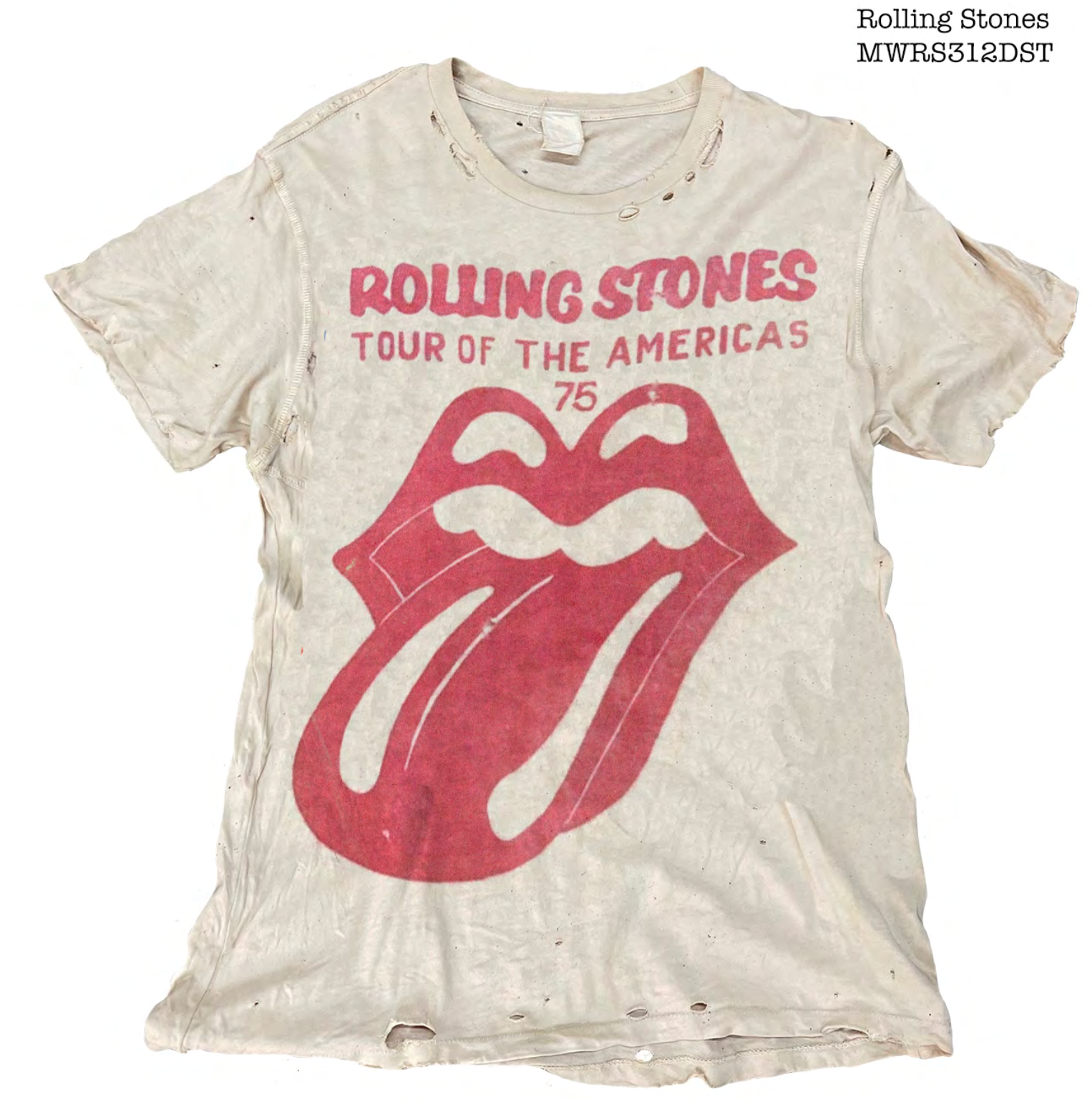 MadeWorn Rolling Stones Crew Tee