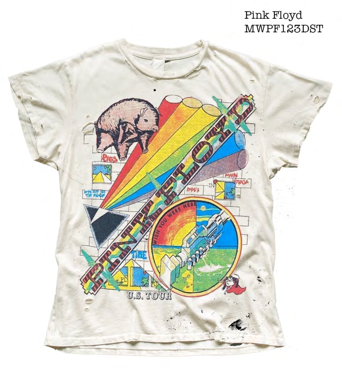 MadeWorn Pink Floyd Crew Tee