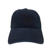 Kerri Rosenthal Imperfect Heart Hat in Indigo Blue