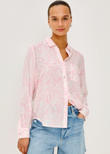 Rails Josephine Shirt in Pink Mixed Animal