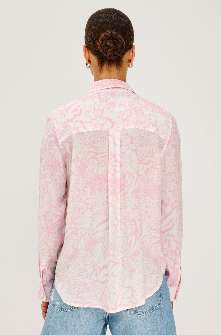 Rails Josephine Shirt in Pink Mixed Animal