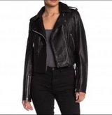 Walter Baker Leather Jacket - Crocodile