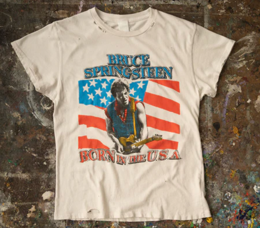 MadeWorn Bruce Springsteen 1985 Crew Tee