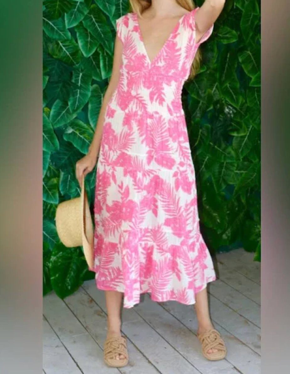 Felicite Smocked Gauze Dress