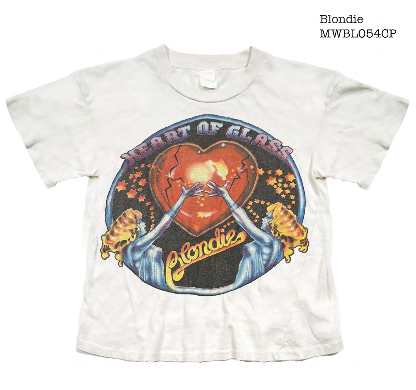 MadeWorn Blondie Crop Crew Tee