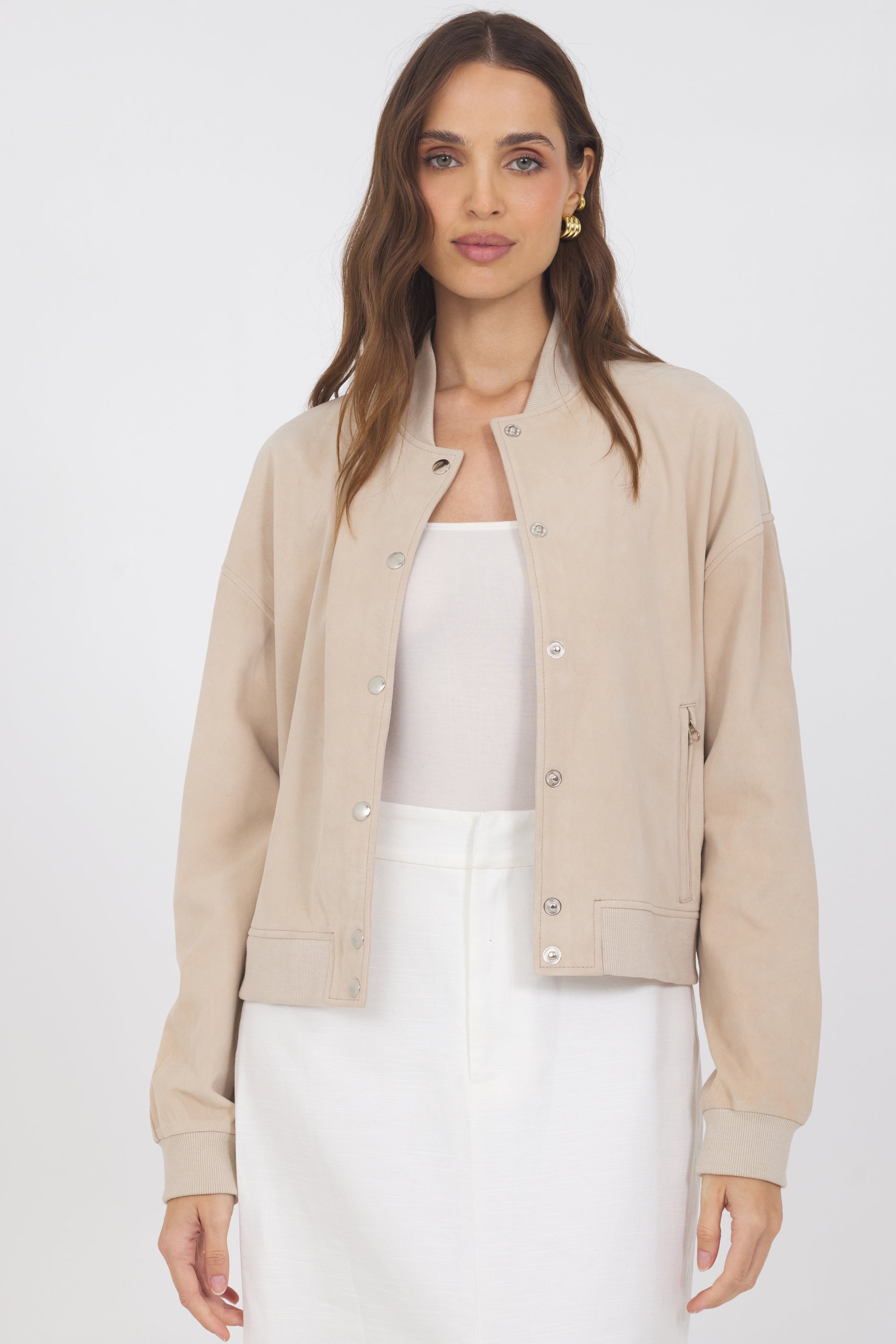 Jakett Shai Suede Bomber
