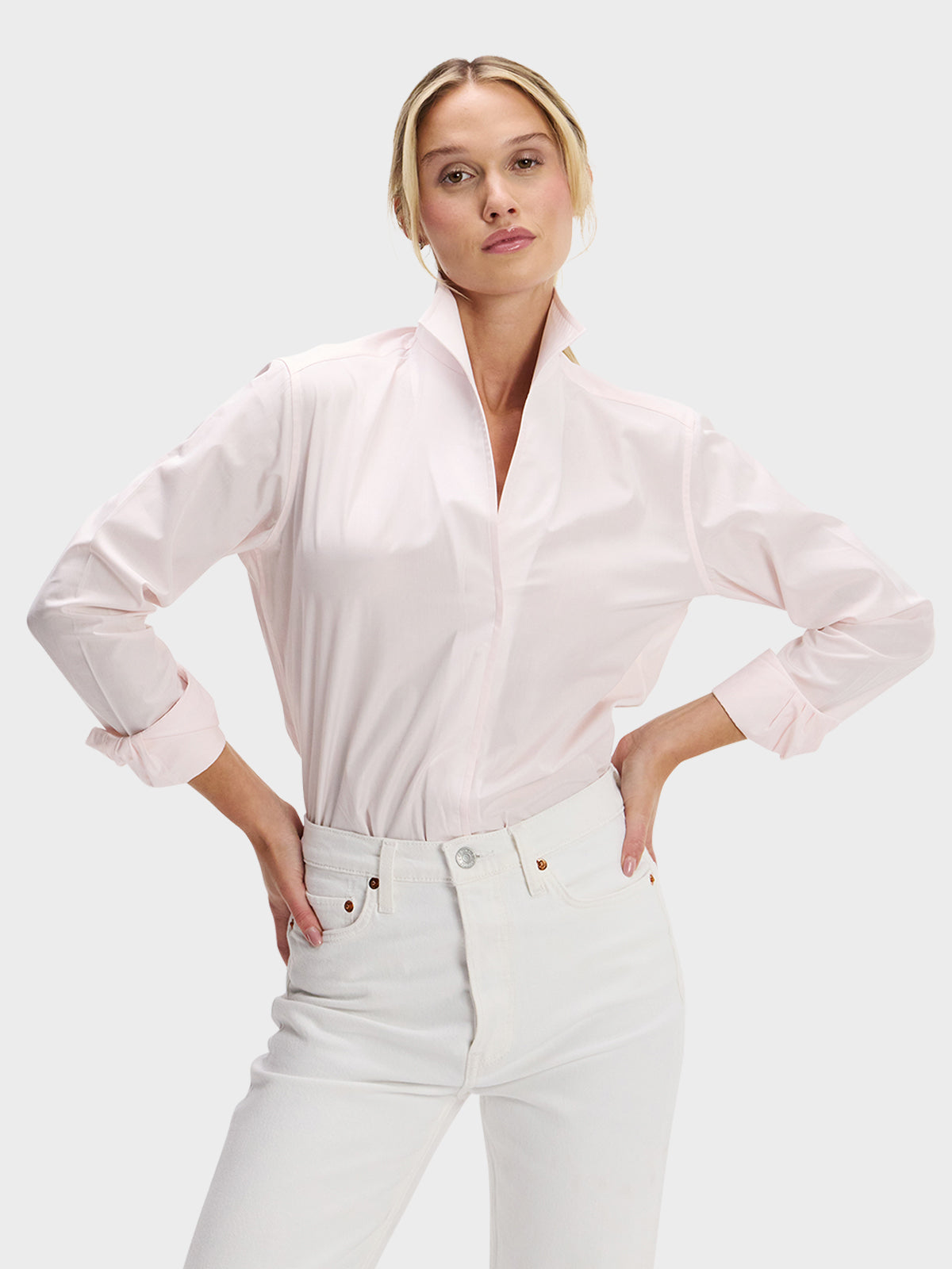 Sarah Alexandra Signature Shirt in Touch of Pink