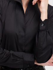 Sarah Alexandra Signature Shirt in Black Magic