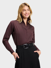 Sarah Alexandra Signature Shirt in Dark & Stormy