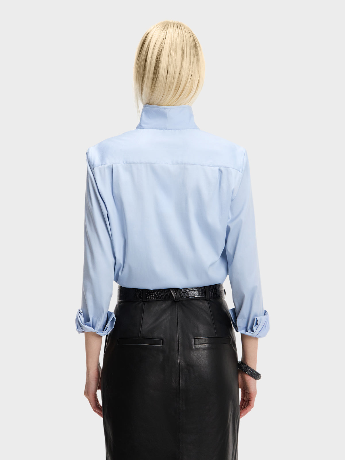 Sarah Alexandra Signature Shirt in Nothing But Blue Skies