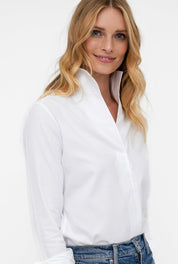 Sarah Alexandra Signature Shirt in Snow Angel