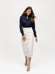 Sarah Alexandra Signature Shirt in Midnight in Manhattan